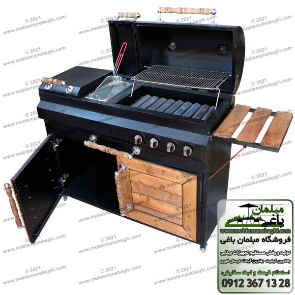 باربیکیو وکبابپز گازی مبلمان باغی