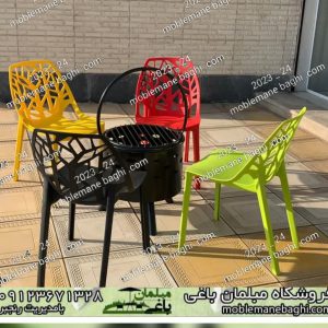 صندلی شاخ و برگی برند مبلمان باغی