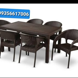 ست 6نفره صندلی ومیز نهار خوری برند ناصر