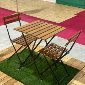 صندلی چوبی تاشو صندلی باغی