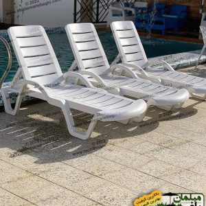 تخت کنار استخری پلاستیک مدل آوانگارد وارداتی ترکیه