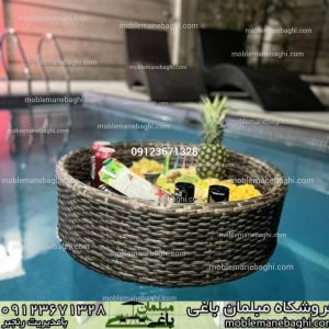 سینی شناور استخری حصیر بافت (بدنه الومینیوم )