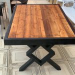 میز باغی چوبی