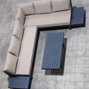 ست ال الومینیومی مبلمان باغی