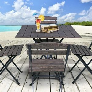 صندلی تاشو چوبی